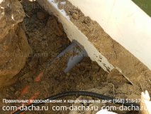 Устройство наружной и внутренней канализации на даче