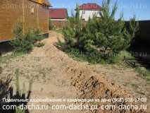 Водоснабжение и канализация / песчаный грунт