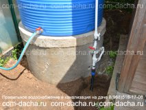 Монтаж загородного водоснабжения под ключ