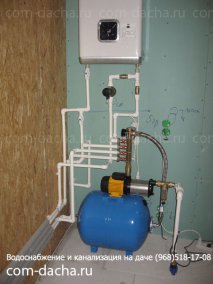 Монтаж водоснабжения в загородном доме под ключ