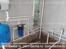 Устройство летнего водоснабжения из скважины