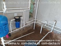 Устройство летнего водопровода от скважины