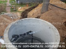 Монтаж канализации на даче